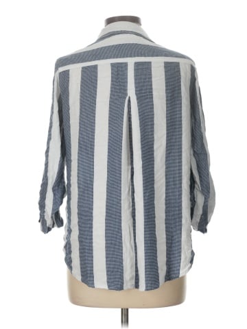 Velvet Heart 3/4 Sleeve Button-Down Shirt (view 2)