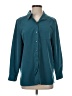 Travelsmith 100% Polyester Teal Long Sleeve Blouse Size S (petite) - photo 1
