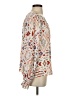 Andree by UNIT 100% Rayon Orange Long Sleeve Blouse Size S - photo 4