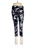 Pop Fit Print Blue Active Pants Size L - photo 2