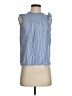 Ann Taylor LOFT 100% Rayon Blue Sleeveless Blouse Size XS - photo 1