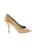 Valentino Garavani Ivory Tan Heels Size EU 39 - photo 1