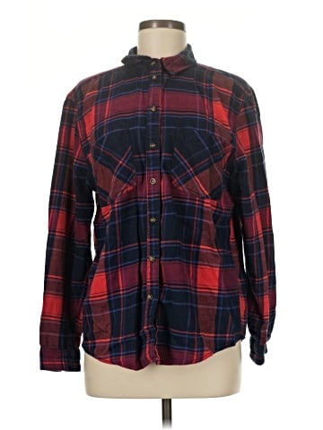 BDG Long Sleeve Button-Down Shirt (view 1)