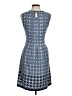 Max Studio Argyle Blue Casual Dress Size M - photo 2