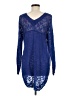 Rebellious. One 100% Acrylic Blue Long Sleeve Top Size M - photo 2