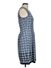 Max Studio Argyle Blue Casual Dress Size M - photo 4