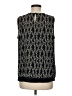 Ann Taylor LOFT Outlet 100% Polyester Black Sleeveless Blouse Size M - photo 2
