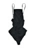 WeWoreWhat Solid Black One Piece Swimsuit Size S - photo 1