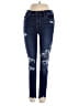 American Eagle Outfitters Graphic Blue Jeans Size 0 - photo 1
