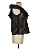 J.Crew 100% Polyester Black Sleeveless Blouse Size 0 - photo 4