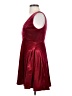 Cider Burgundy Cocktail Dress Size XS - photo 5