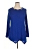 B-Design Blue 3/4 Sleeve T-Shirt Size XL - photo 1