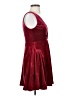 Cider Burgundy Cocktail Dress Size XS - photo 4