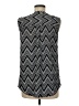 Talbots 100% Polyester Black Sleeveless Blouse Size M - photo 2