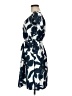 Assorted Brands 100% Polyester Print Blue Casual Dress Size M - photo 5