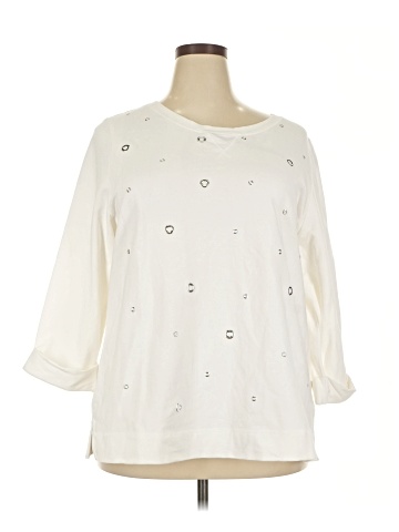 Karen Scott Sport Sweatshirt (view 1)