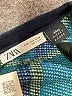 Zara Argyle Blue Cardigan Size M - photo 6