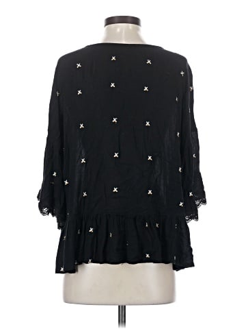 Velvet by Graham & Spencer 3/4 Sleeve Blouse (view 2)