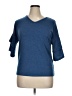 Unbranded Blue 3/4 Sleeve T-Shirt Size XL - photo 1