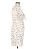 Sim & Sam Polka Dots Orange Casual Dress Size XS - photo 4