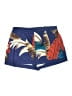 Shein Curve Tropical Blue Shorts Size 20 Plus (4) - photo 1