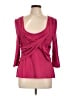 Chadwicks Pink 3/4 Sleeve Top Size L - photo 1