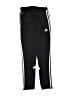 Adidas 100% Polyester Black Track Pants Size M (youth) - photo 1
