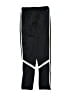 Adidas 100% Polyester Black Track Pants Size M (youth) - photo 2