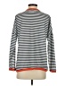 Made With Love Stripes Gray Pullover Sweater Size S - photo 2