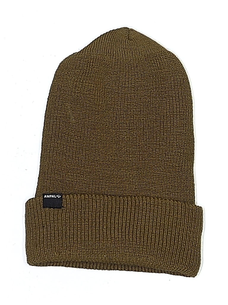 Pre-owned Assorted Brands Beanie Hat In Tan