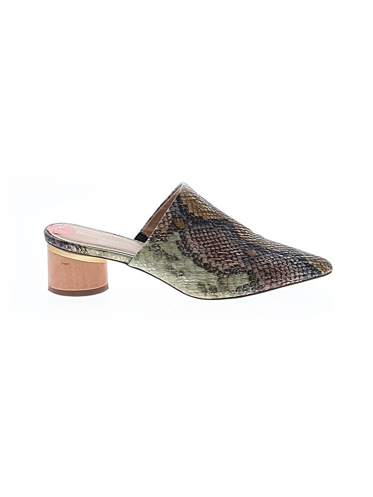 Pre-owned Adrienne Vittadini Mule/clog In Green