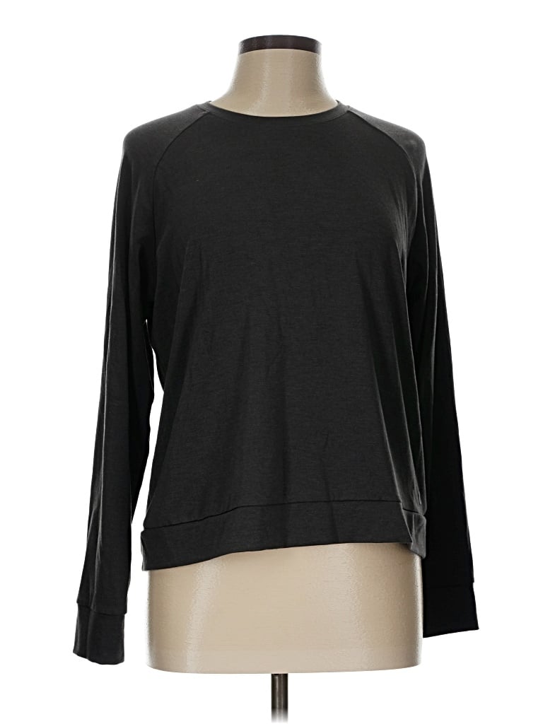 Pre-owned Cozy Earth Sweatshirt In Black