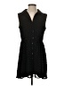 Lucca Couture Polka Dots Black Casual Dress Size S - photo 1