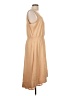 BCBG 100% Polyester Solid Tan Casual Dress Size L - photo 4