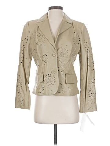 Pamela McCoy Faux Leather Jacket (view 1)
