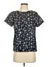 Gap 100% Cotton Black Short Sleeve Blouse Size S - photo 1