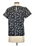 Gap 100% Cotton Black Short Sleeve Blouse Size S - photo 2