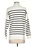 Coco + Carmen Stripes White Pullover Sweater Size Sm - Med - photo 2