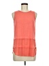 MICHAEL Michael Kors Orange Sleeveless Top Size M - photo 1