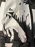 Unbranded Graphic Gray Swimsuit Top Size S (estimated) - photo 3