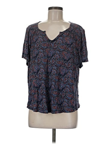 Lucky Brand Short Sleeve Blouse (view 1)