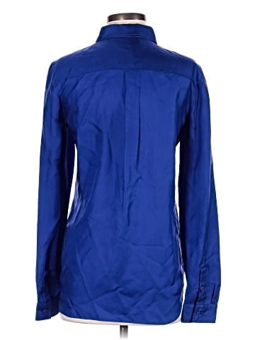 Roberto Cavalli Long Sleeve Silk Top (view 2)