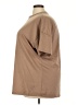 Unbranded Solid Brown Short Sleeve Turtleneck Size 3X - photo 5