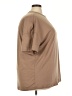 Unbranded Solid Brown Short Sleeve Turtleneck Size 3X - photo 4