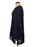Soft Surroundings 100% Viscose Blue Long Sleeve Blouse Size S - photo 5