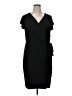 Tiana B. Solid Black Cocktail Dress Size 1X (petite) - photo 1