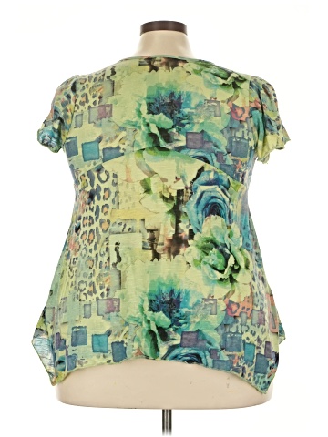 One World Short Sleeve Blouse (view 2)