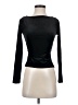 The Workshop Black Long Sleeve Top Size S - photo 1