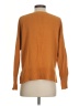 Tahari Solid Orange Pullover Sweater Size S - photo 2
