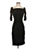 Laundry by Shelli Segal Solid Black Cocktail Dress Size 2 - photo 1